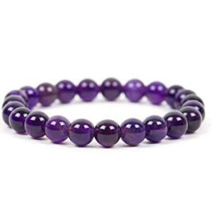 Amethyst - Natural Stone Bracelet